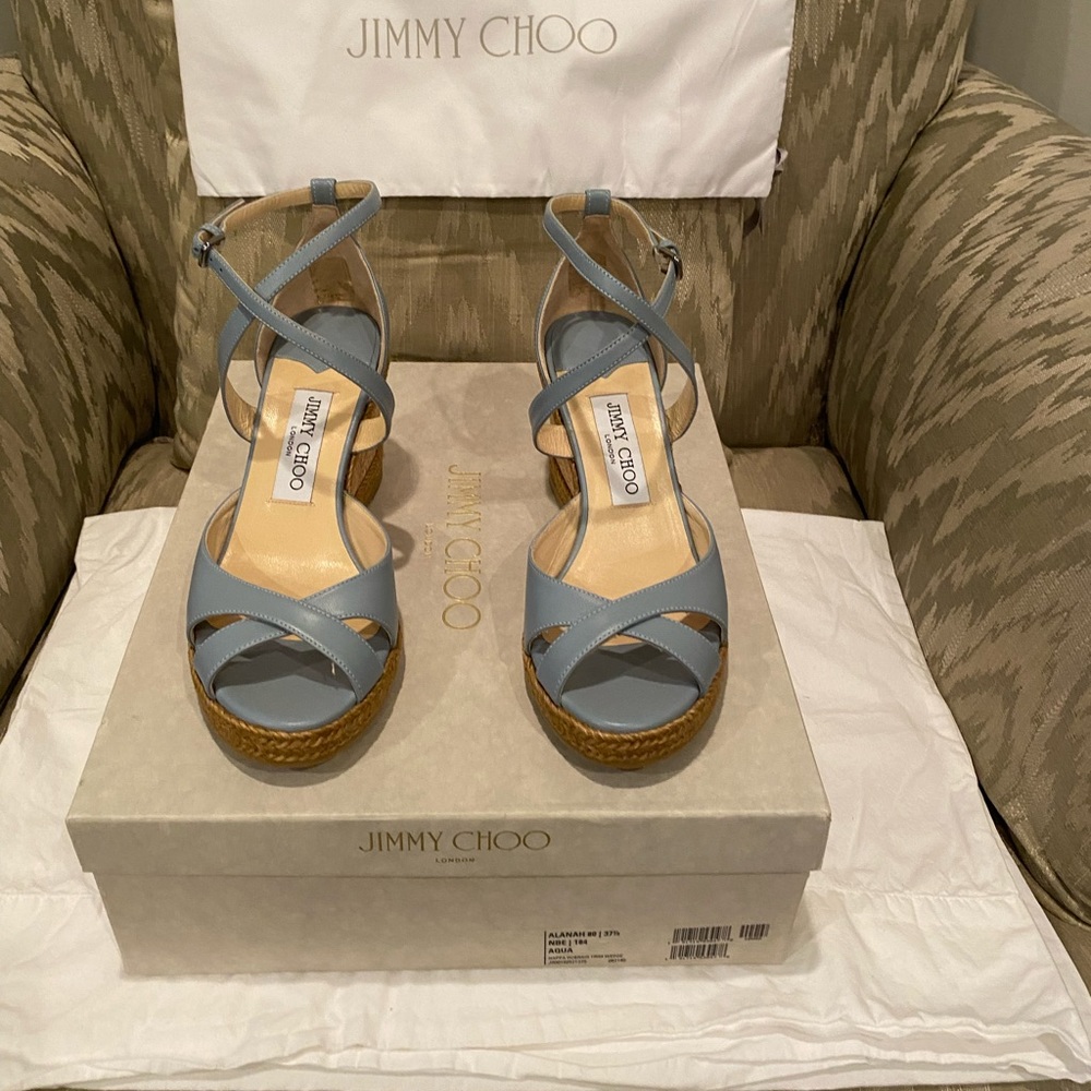 Jimmy Choo Alanah Espadrille Wedge